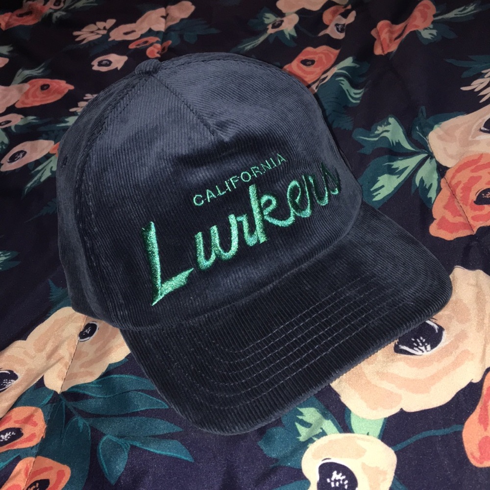 Rare California Lurkers corduroy SnapBack